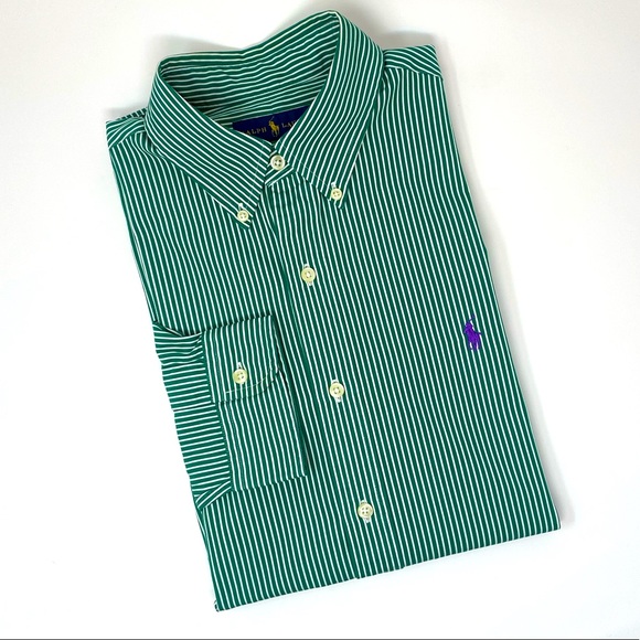 🔥Polo Ralph Lauren *Classic Fit Button Up Long Sleeve *Size: Large 🔥 - Picture 1 of 7